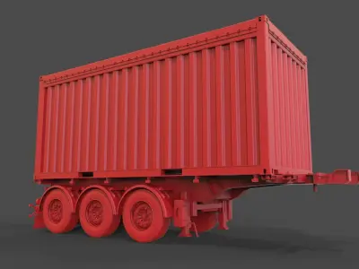 Trailer mod14 3D print model