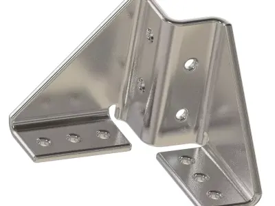 Furniture Corner Bracket 3D print model