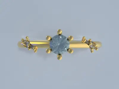 RING 05 3D print model