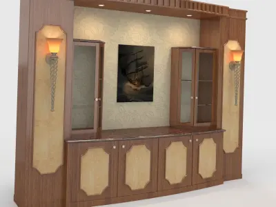 Wall cabinet 3D model