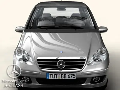 Mercedes A-Class 2005 3D model