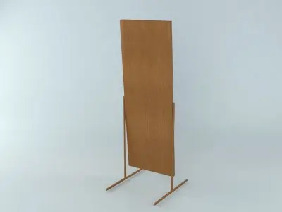 Mirror Low Poly Free low-poly 3D model