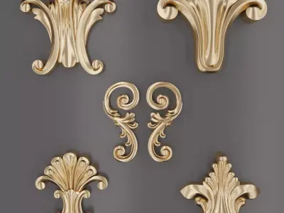 Trim Ornament 68 3D model