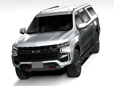 Chevrolet Z71 Suburban 2021 3D model