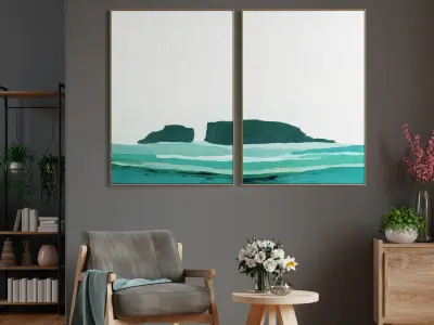 Photo Frame 304 Low-poly 3D model