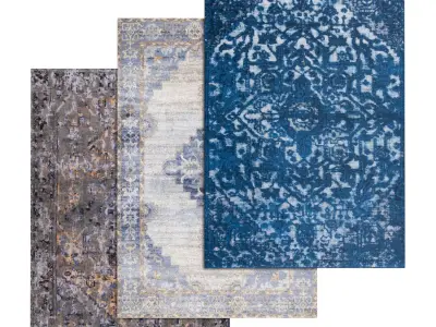 Rug Set 1468 3D model