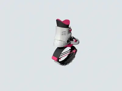 Kangoo jumps Low-poly 3D model