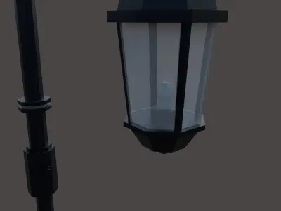 Light Pole Free low-poly 3D model