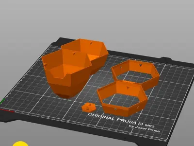 Pokeball Easter Egg Box Decoration Free 3D print model