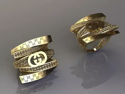 torturial ring 3D print model order
