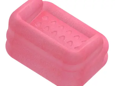 Exquisite Cushion Sofa 3D print model