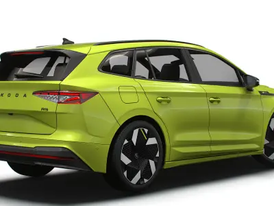 Skoda Enyaq RS 2026 3D model