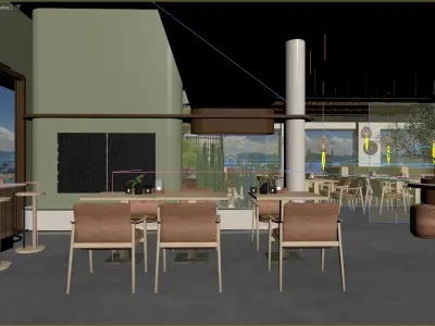 Mexican Restaurant  3D model
