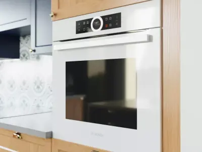 OVEN -  HBG 634BW1 MODEL3D 3D model