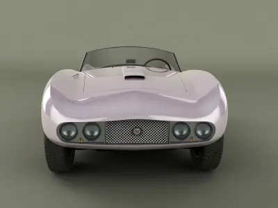 Arnolt-Bristol  1958 3D model