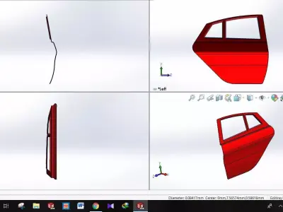 car door 3D model