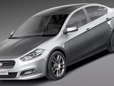 Fiat Viaggio 2013 3D model