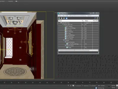 Classic House Vestibule 3D model