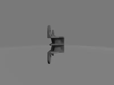 AUDI BUMPER MOUNT 3D print model