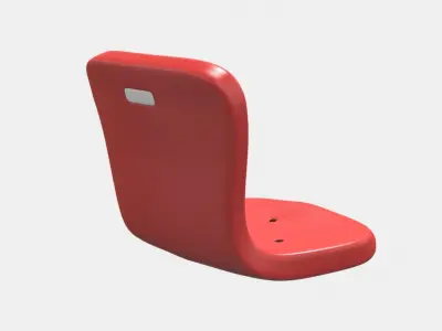 Stadium Seat 2 Low-poly 3D model