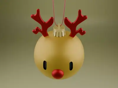 Christmas Ball 3D model purchase