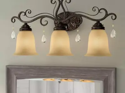 Lilliane Vanity Light 3D model