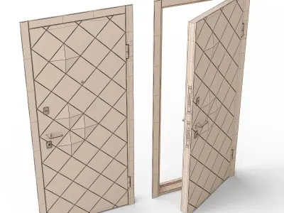 Sarciy Door 3D model
