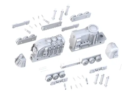 Heresy Train - Only Engine no wagons 3D print model