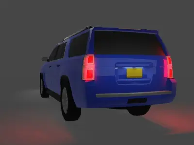 Chevrolet Taheo Suv 2015 Realistic 3D model