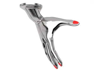 Hand Door 3D print model