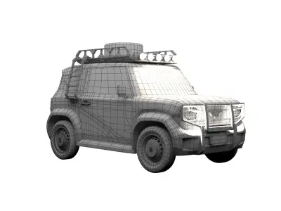 VietNam Vinfast VF3 Low-poly 3D model