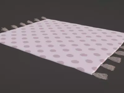 Kids rug Free 3D model purchase