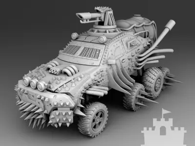 Deadcar 3D print model