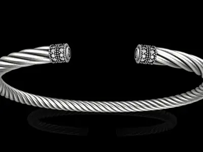 Knot bracelet model 1006 3D print model