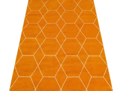 Rug Set 1890 3D model