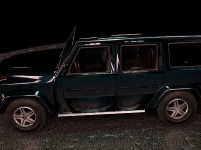 G-Wagon mercedes g class suv 3D model