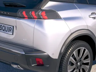 Peugeot 2008 2020 3D model purchase