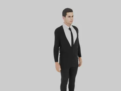 Joao Cancelo Low-poly 3D model