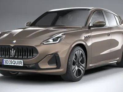 Maserati Grecale Folgore 2023 3D model