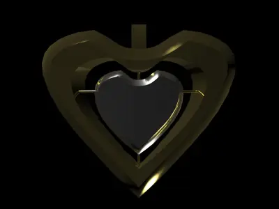 Valentine - heart Free 3D print model