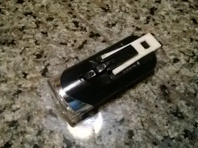 009a - CatEye OptiCube Button Shield -  3D print model