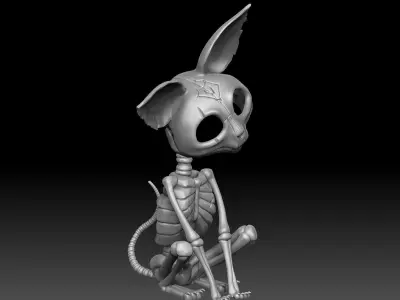 Bones Kitti Printable 3D print model