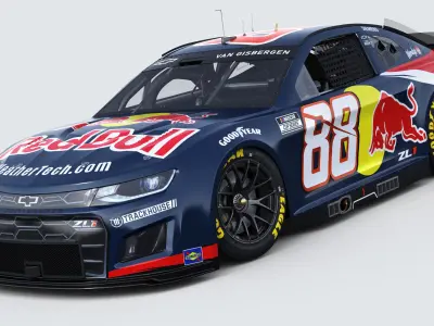 Chevrolet Camaro Nascar RedBull Van Gisbergen 2025 3D model