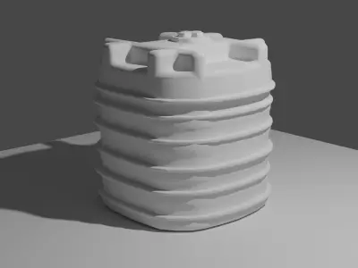 Water Tank Free 3D model get