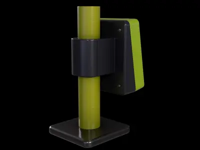 Terminal NFC Low-poly 3D model