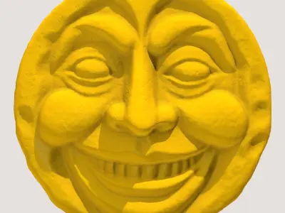 Moon Face 5 3D model