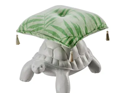 TURTLE CARRY POUF by QEEBOO 3D model