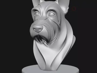  Scottish Terrier 3D print model