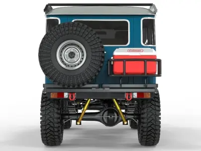 Toyota Fj40 1980 Modified OffRoad 3D model