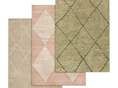 Rug Set 1910 3D model